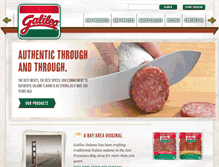 Tablet Screenshot of galileosalame.com